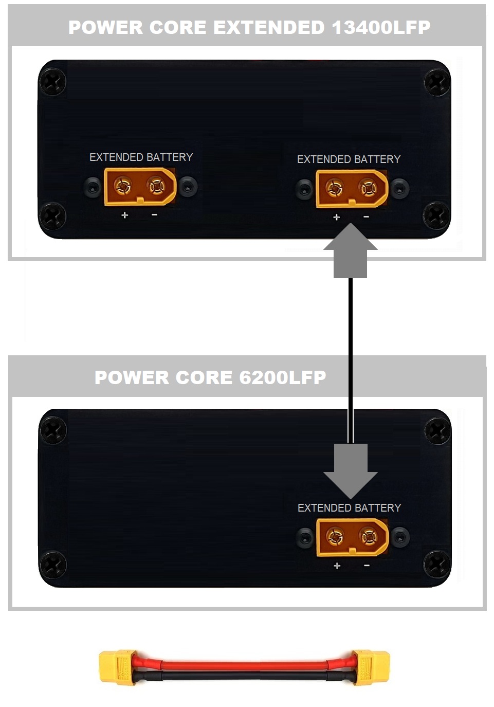 Schéma de connexion 13400EXT