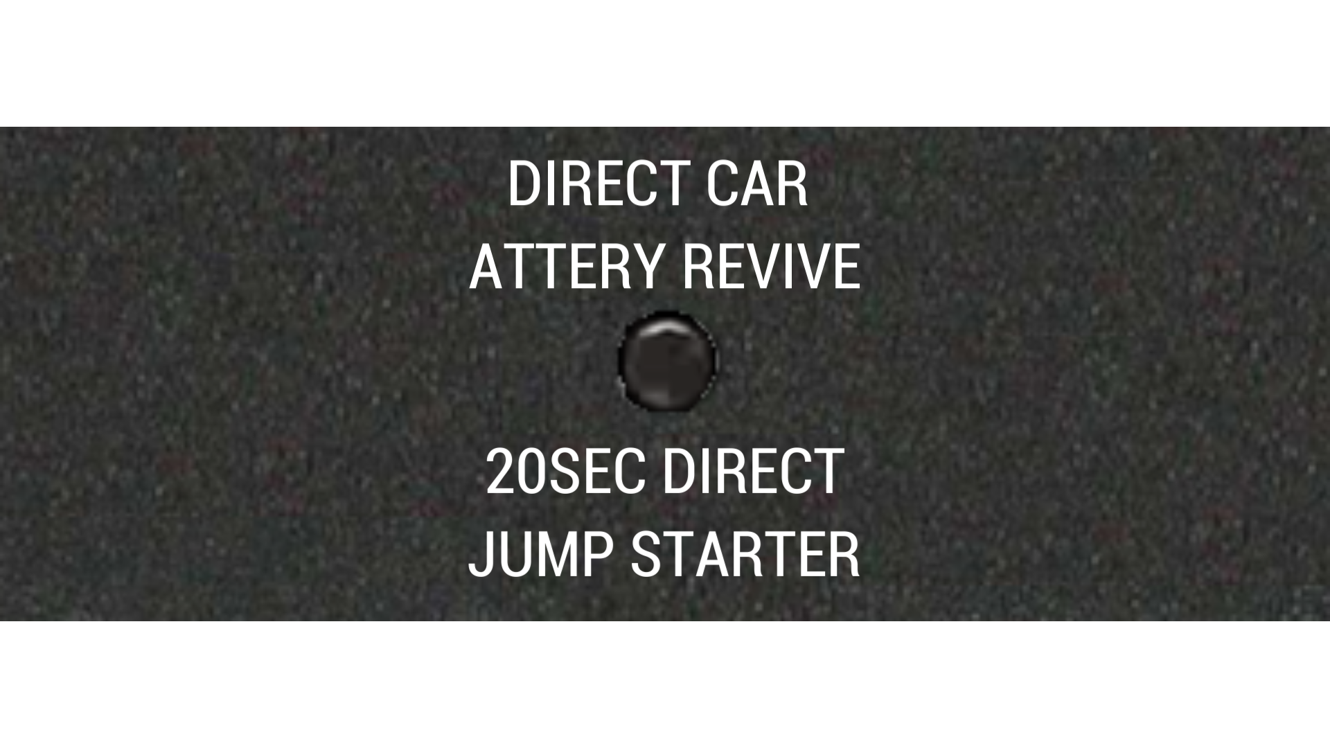 Direct Car Battery Revive button on Power Core 22000LFP