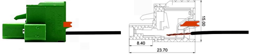 Plug construction diagram