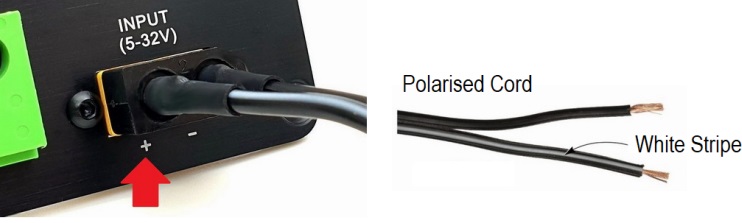 Polarity identification